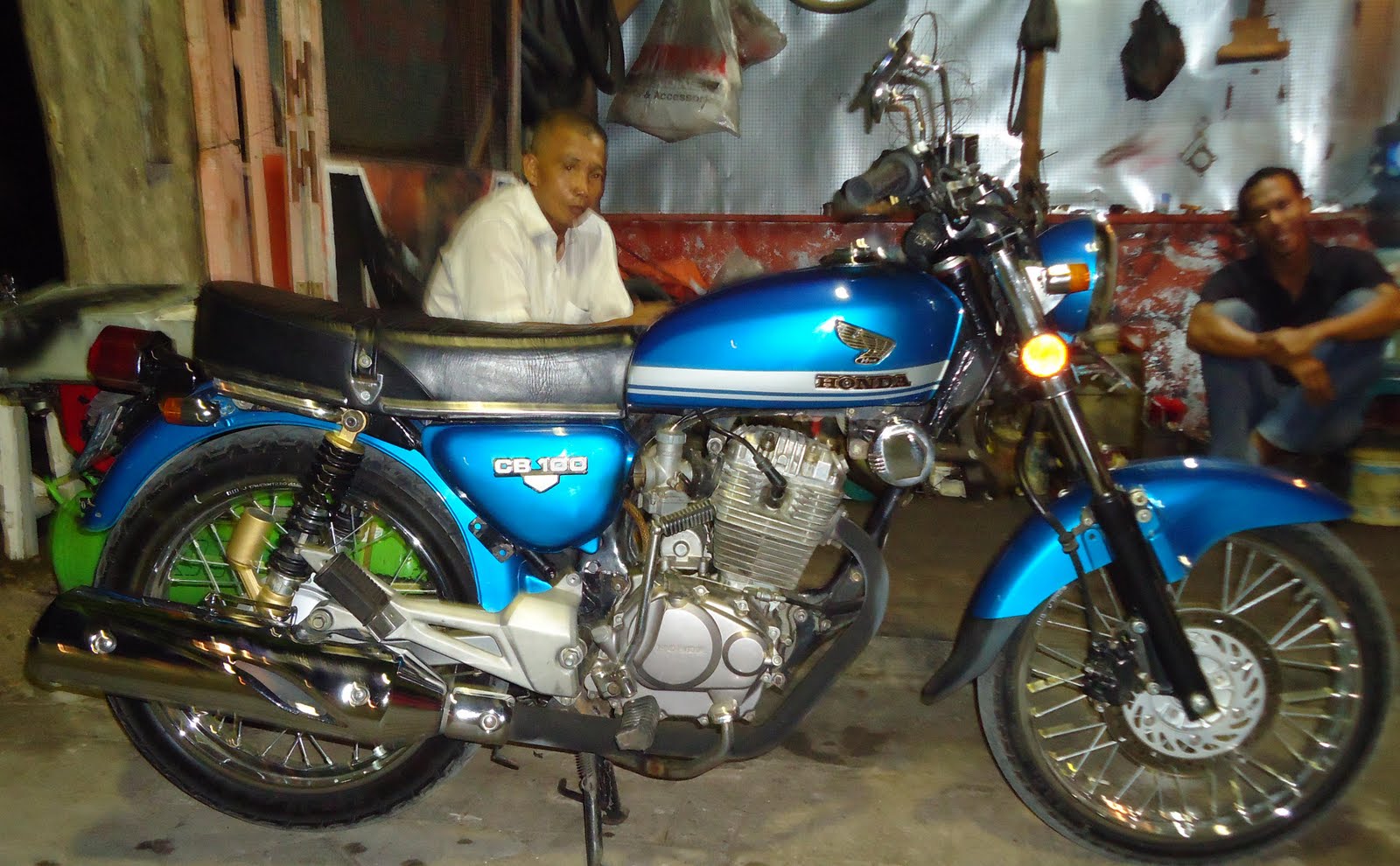 Modifikasi Motor  Honda CB  klasik  Mesin Tiger 2019 Paling 