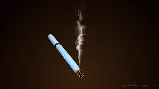 Cigarette Smoke And Embers With Smoke Image Animation
