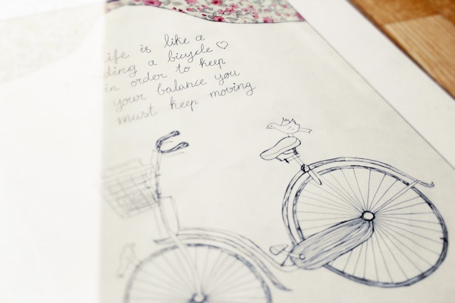 ilustracion,easychic,manualidades,draw,dibujo,bicicleta,bicycle