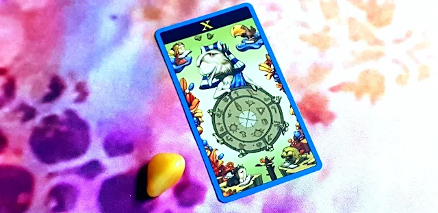 The Mibramig Magical Tarot - The Wheel Of Fortune