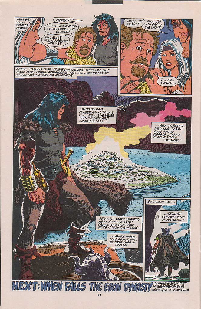 Read online Conan the Barbarian (1970) comic -  Issue #263 - 22