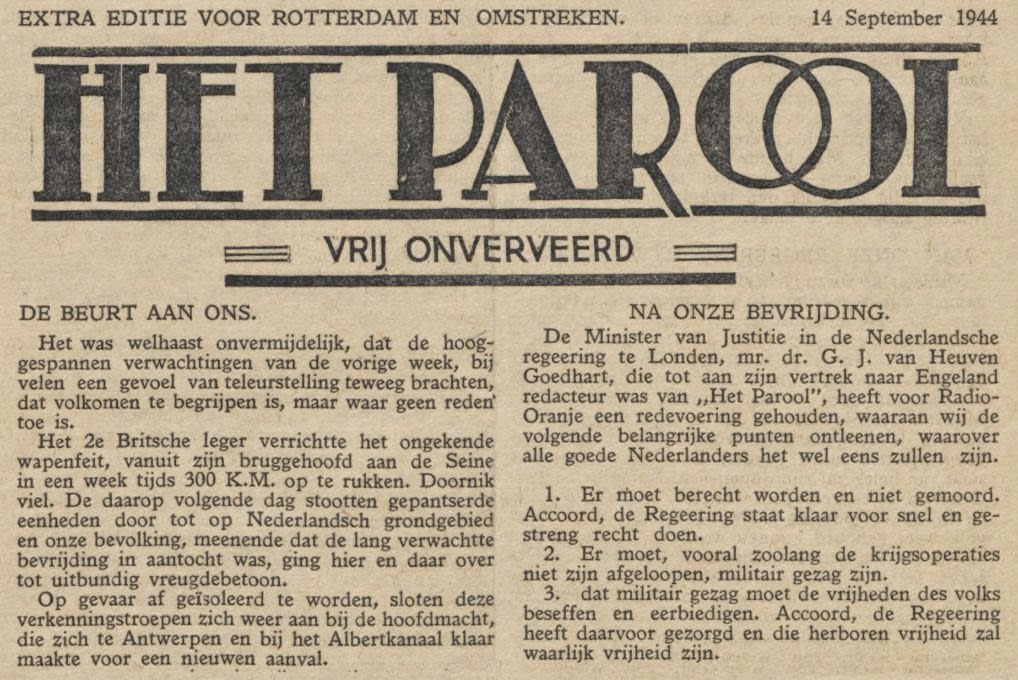 Richard's geneaweblog Wat gebeurde er van 8 14 september 1944?