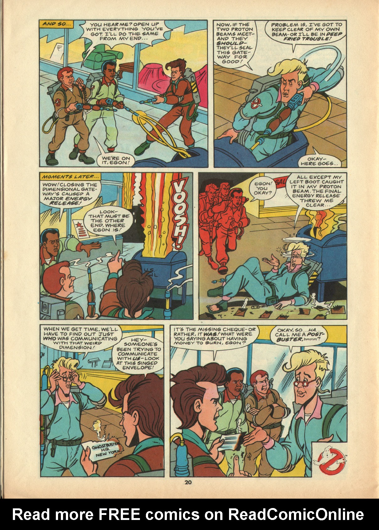 Read online The Real Ghostbusters comic -  Issue #23 - 20