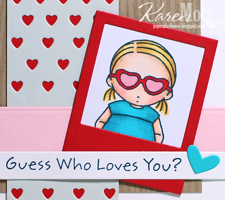 Paper Playhouse: Guess Who Loves You?