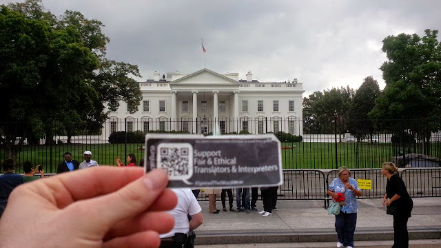 The White House supports fair and ethical translators and interpreters
