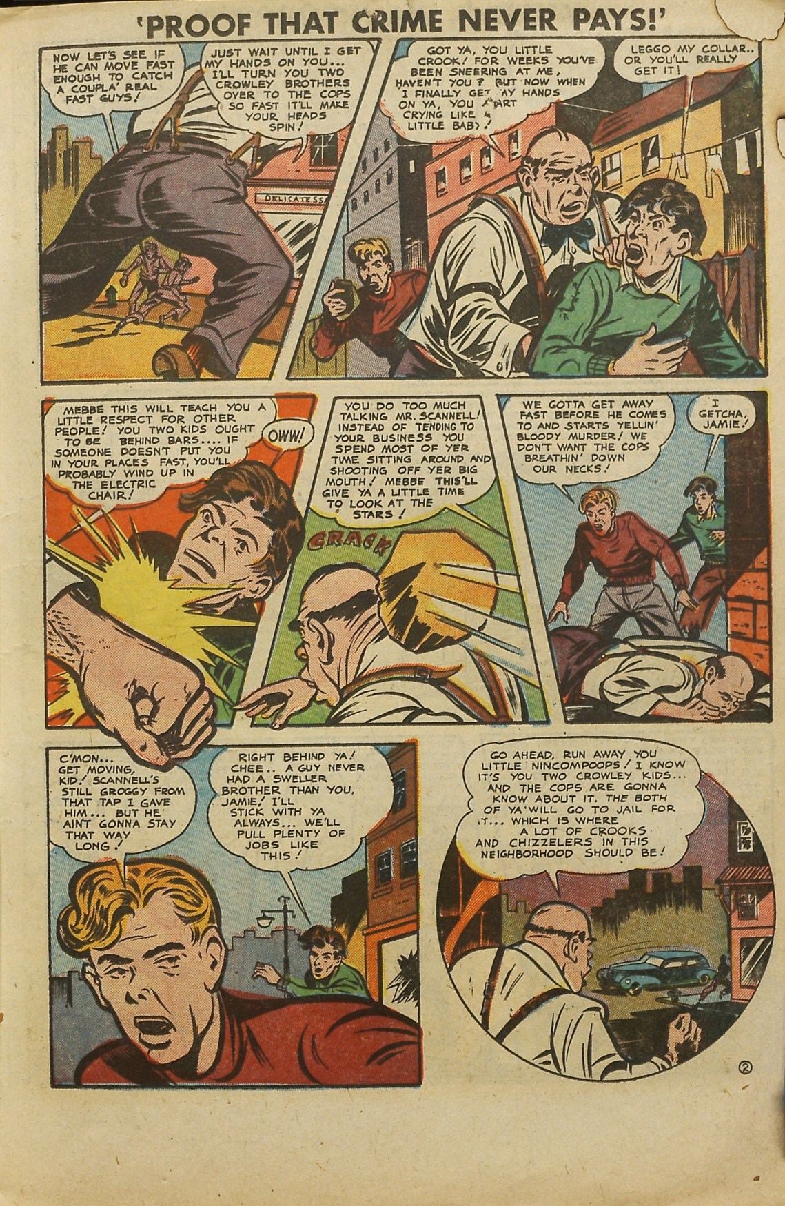 Read online Murder Incorporated (1948) comic -  Issue #10 - 13