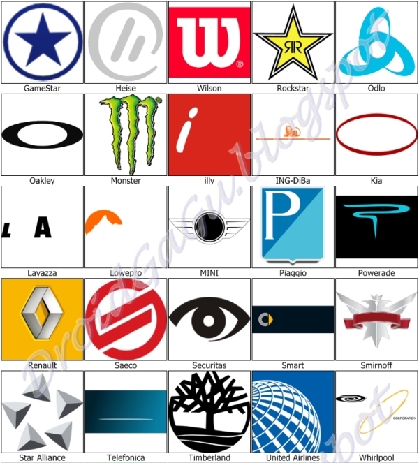 Logos Quiz Game Level 3 Answers - Unigamesity