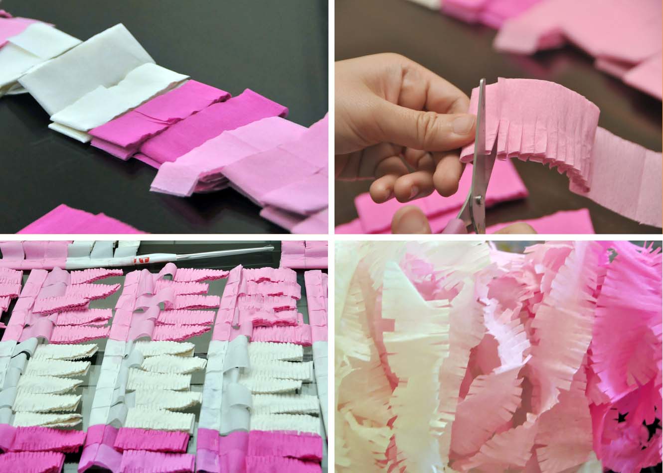 A Passion for Pink {Crepe Paper Curtains} Our Phenomenal Life