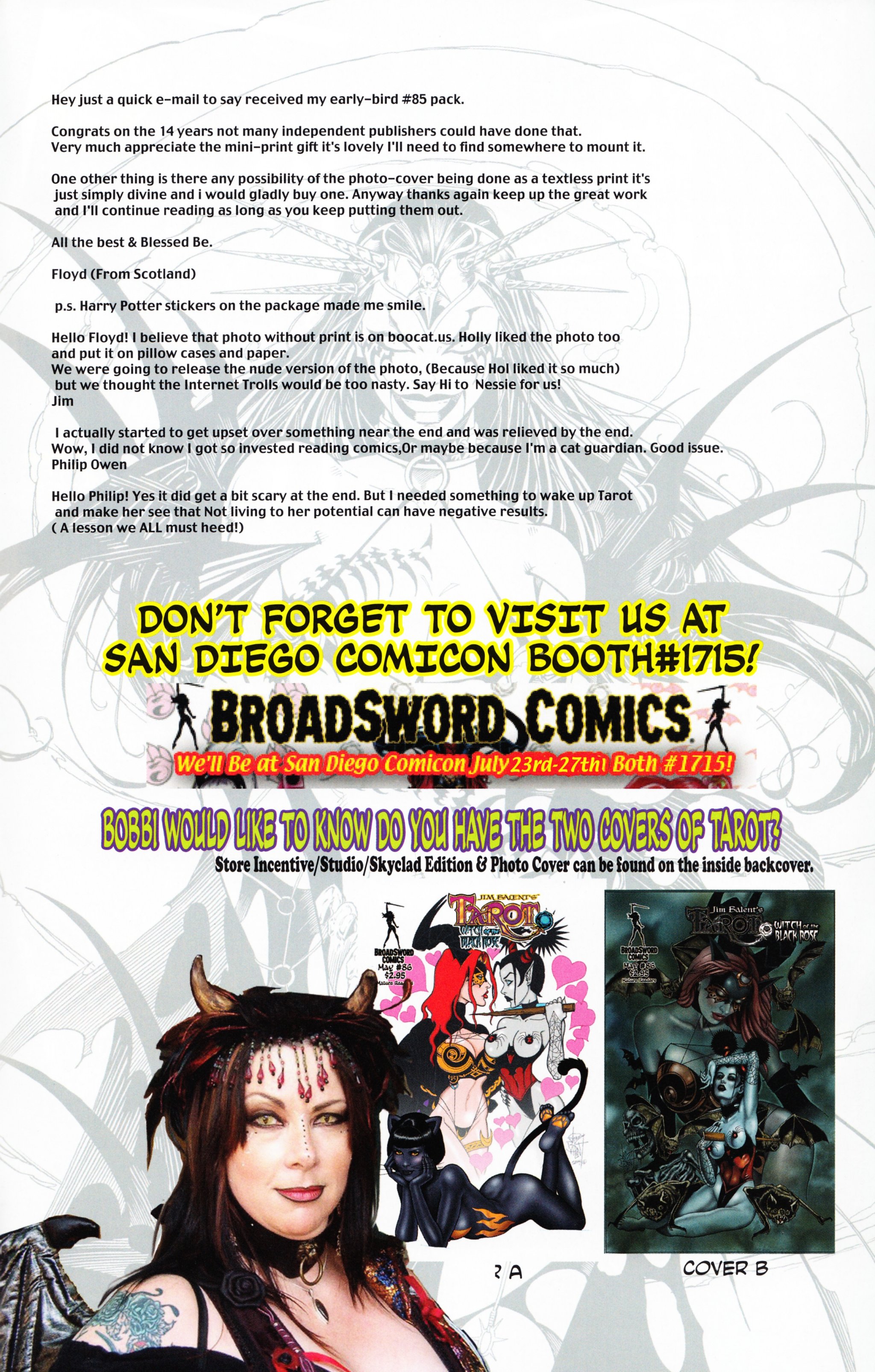Read online Tarot: Witch of the Black Rose comic -  Issue #86 - 30