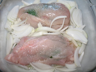 Pechuga de pollo rellena de acelgas