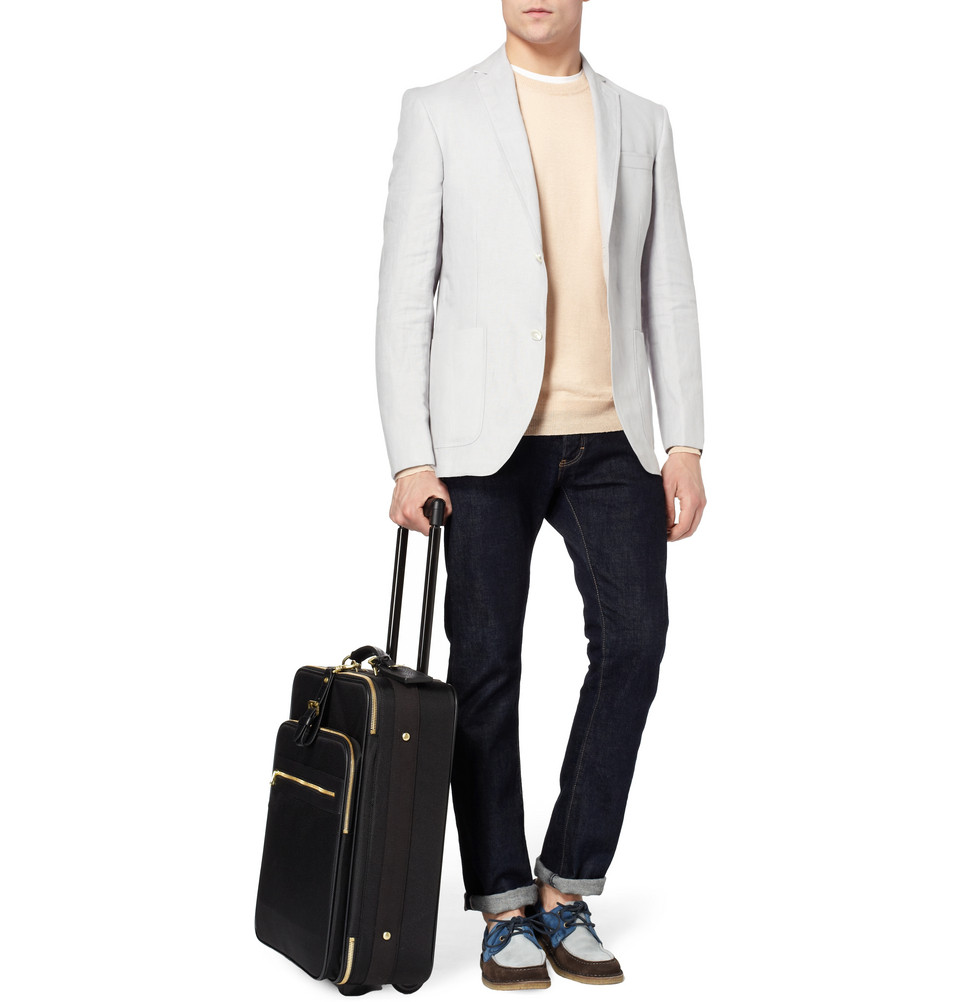 Men's Fashion & Style Aficionado Mulberry Henry Compact Wheeled Suitcase