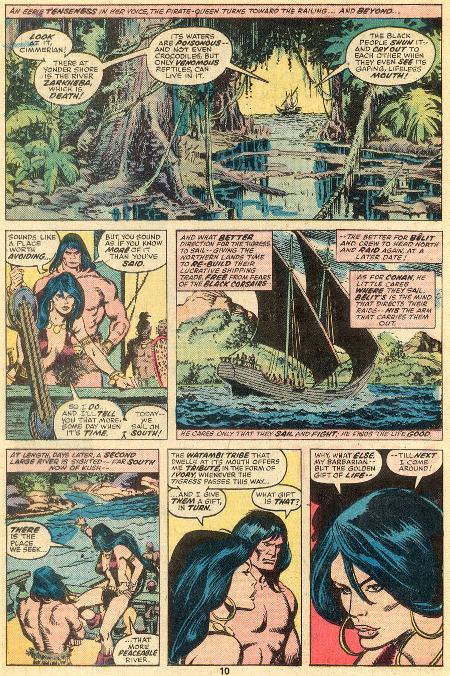 Read online Conan the Barbarian (1970) comic -  Issue #60 - 7