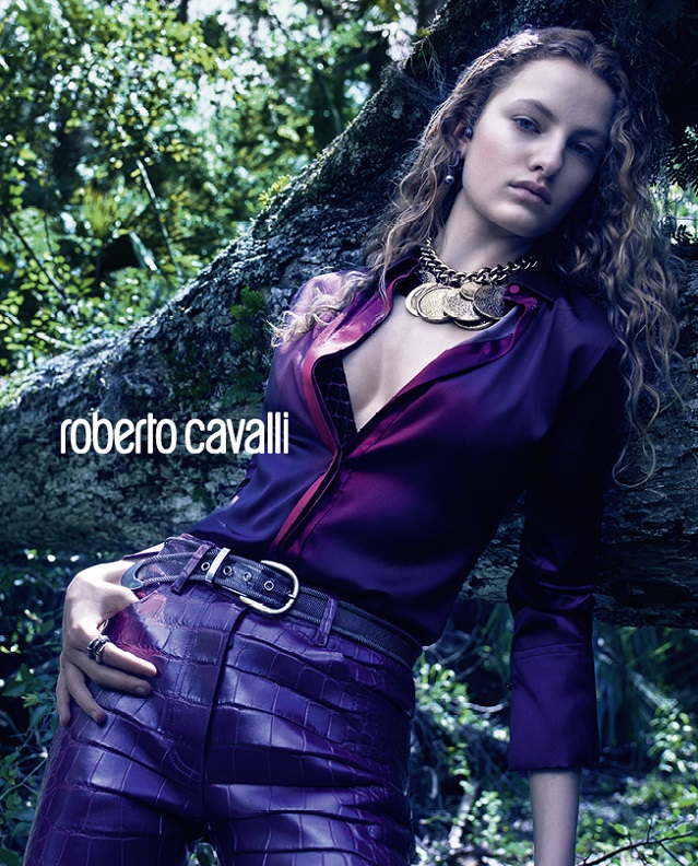mylifestylenews: Roberto Cavalli AW2018 Into The Wild Advertising Campaign
