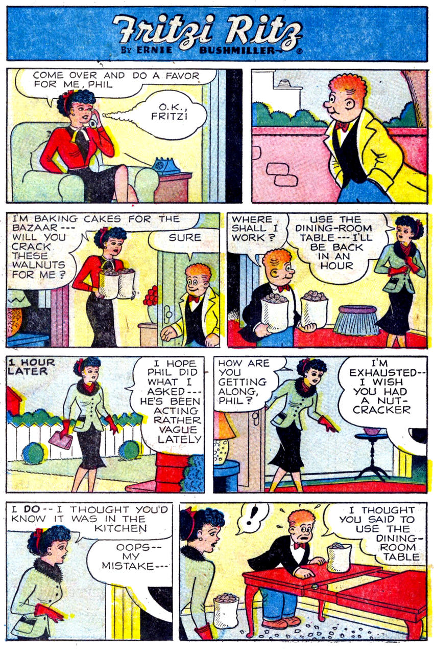 Read online Fritzi Ritz (1953) comic -  Issue #49 - 11