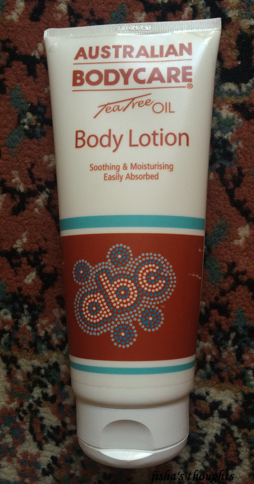 Australian body care tea tree body lotion