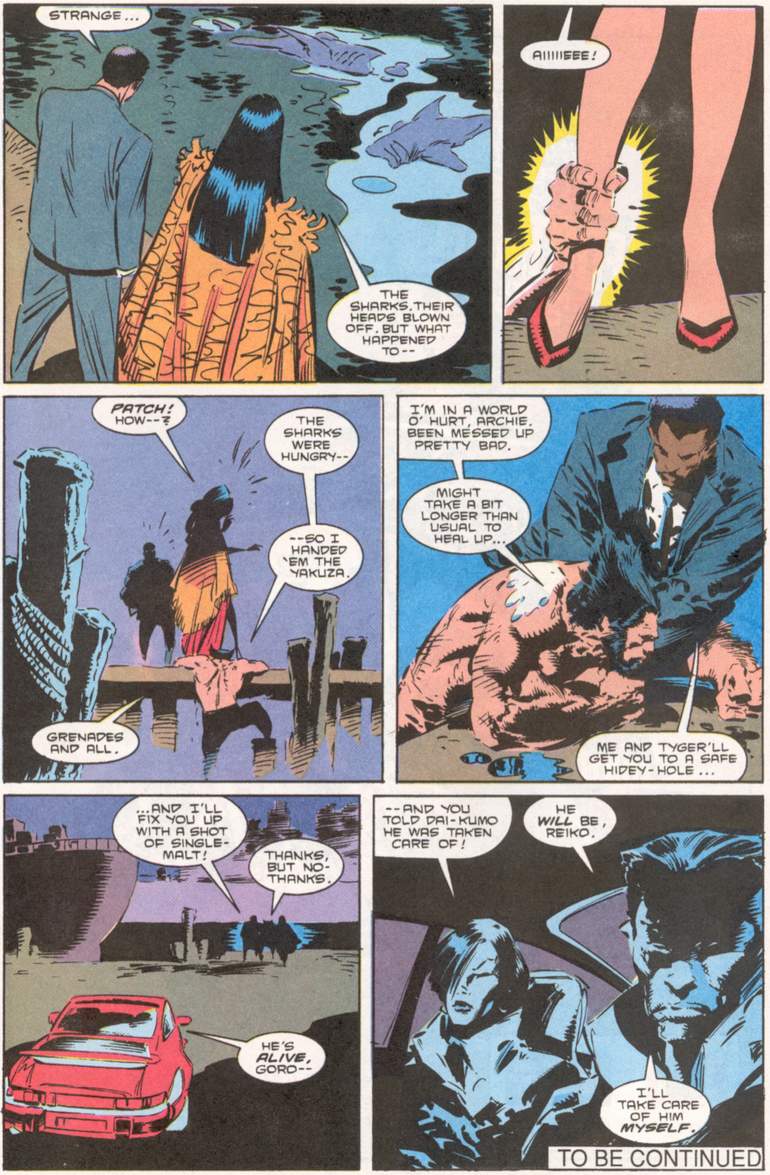 Wolverine (1988) Issue #31 #32 - English 23