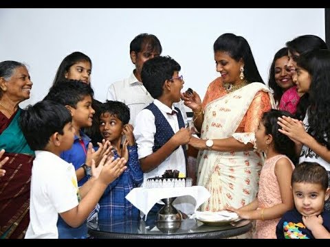 Actress Roja Selvamani celebrated her son Kaushik's birthday | Indian Celebrity Events