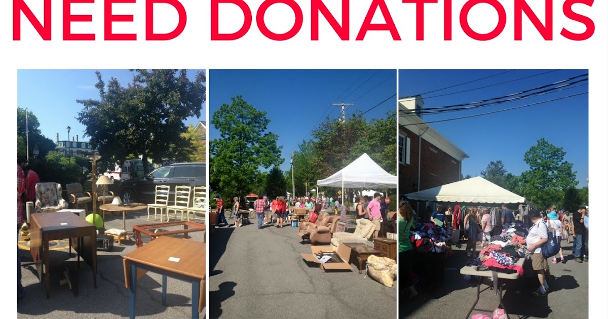 Town of Abingdon, Virginia United Way Yard Sale Donations