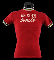 Maillot de Van Steenbergen porté lors d'un critérium en 1963