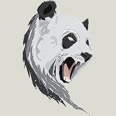 Art Now and Then: Panda Art