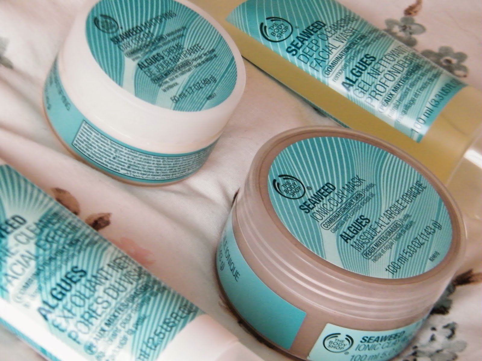 The Body Shop Seaweed Skincare Range Jasmine McRae UK Beauty, Fashion and Lifestyle