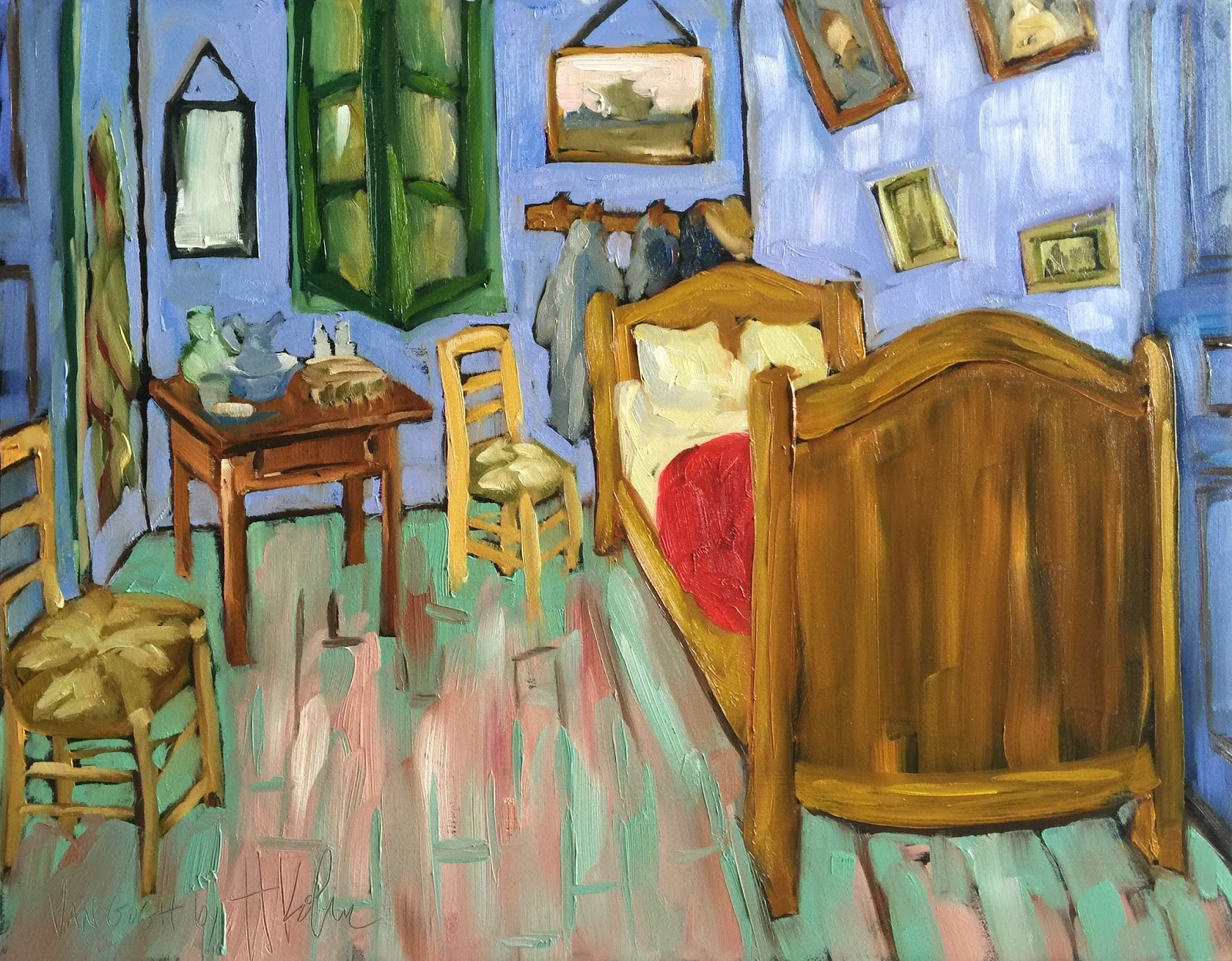 Hallie Kohn Art Van Gogh's Bedrooms