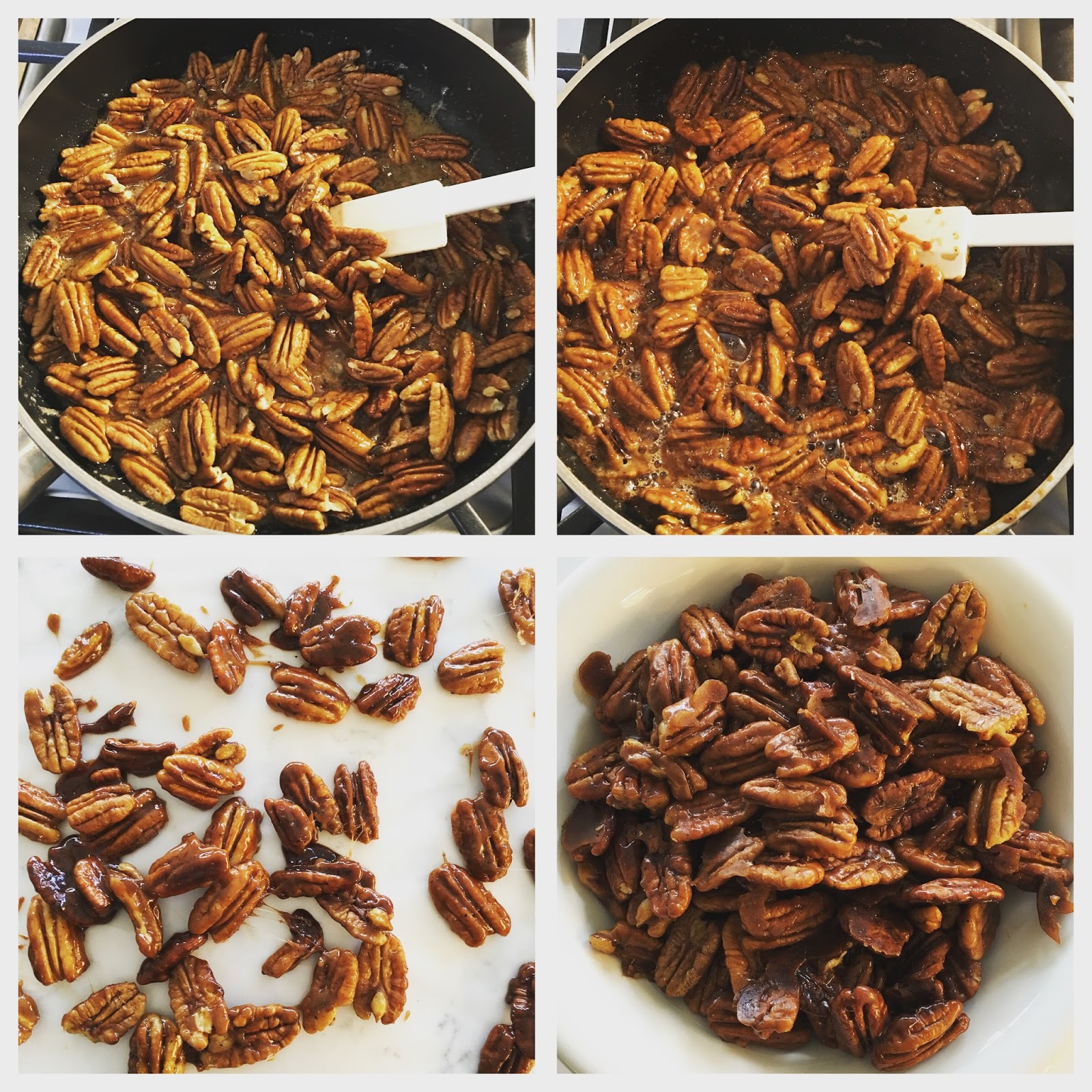 grass stains I made Peppered Glazed Pecans like Plain Chicken's!