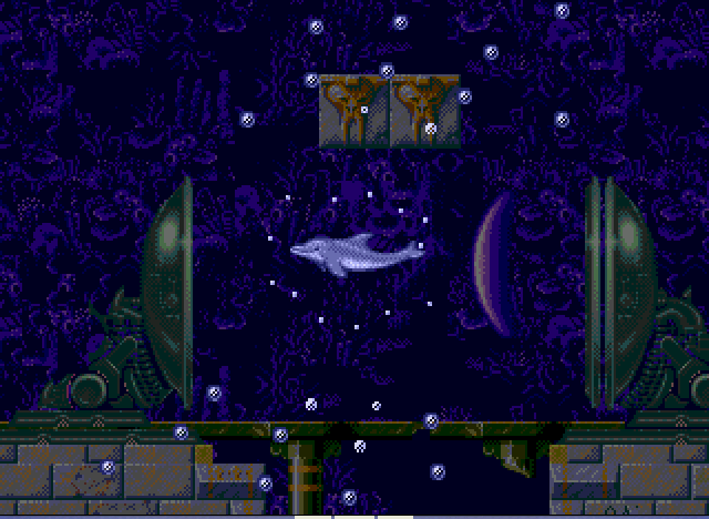 Сега игры дельфин. Ecco the Dolphin Sega Genesis. Экко игра на сегу. Ecco Dolphin Sega Alien. Ecco the Dolphin игра 16 битная.
