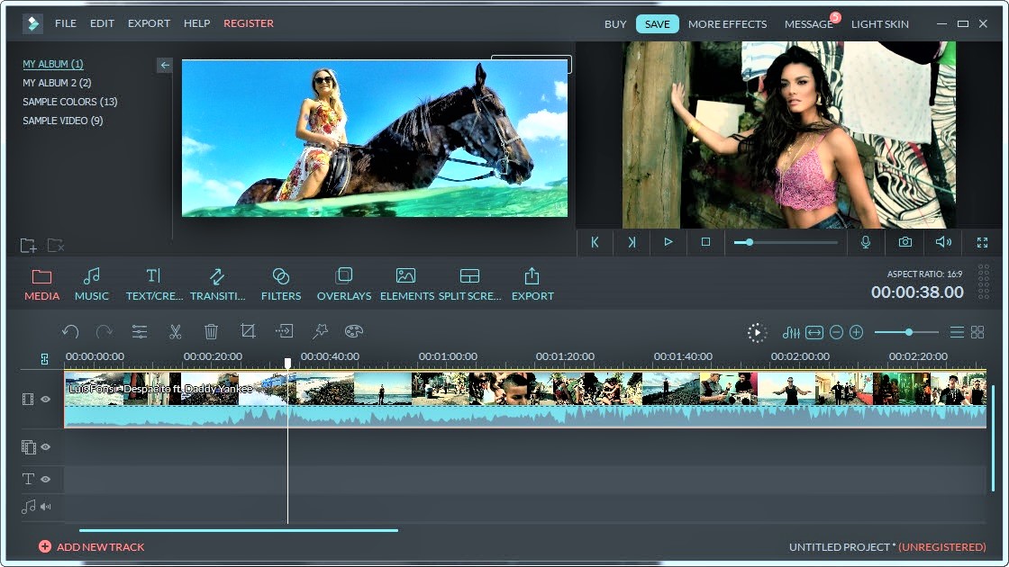 video editing software for pc