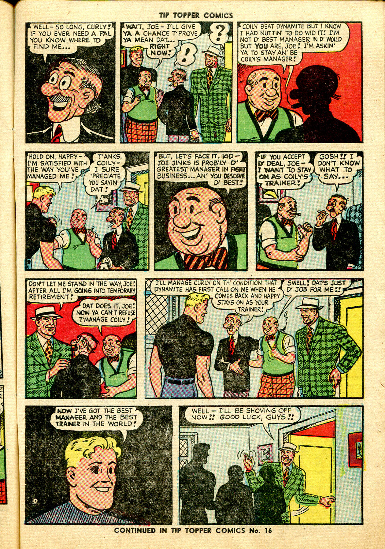 Read online Tip Topper Comics comic -  Issue #15 - 27