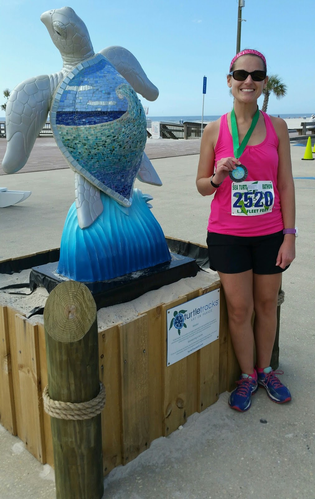 Happy Running Sole Sea Turtle Half Marathon Race Recap