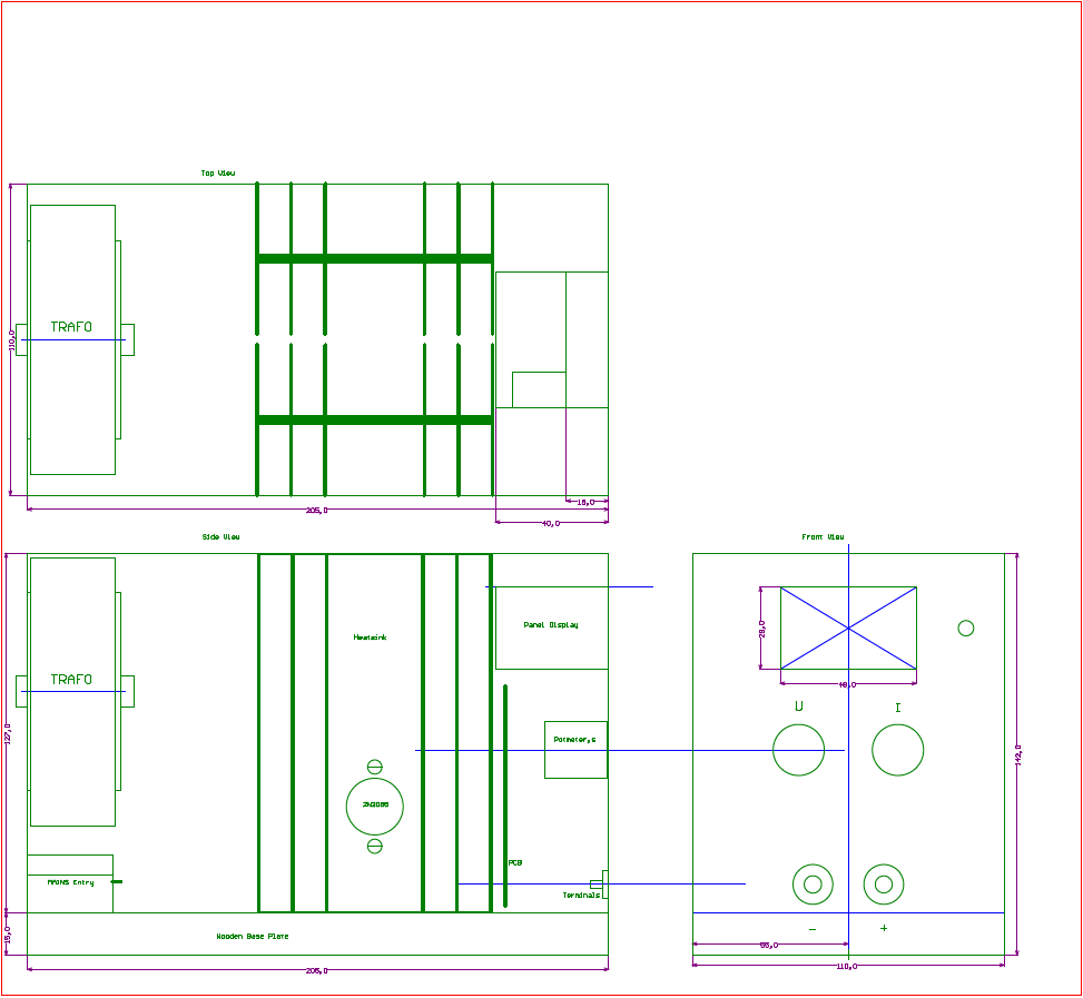 Remco's Blog: LM723 Bench Top Power Supply