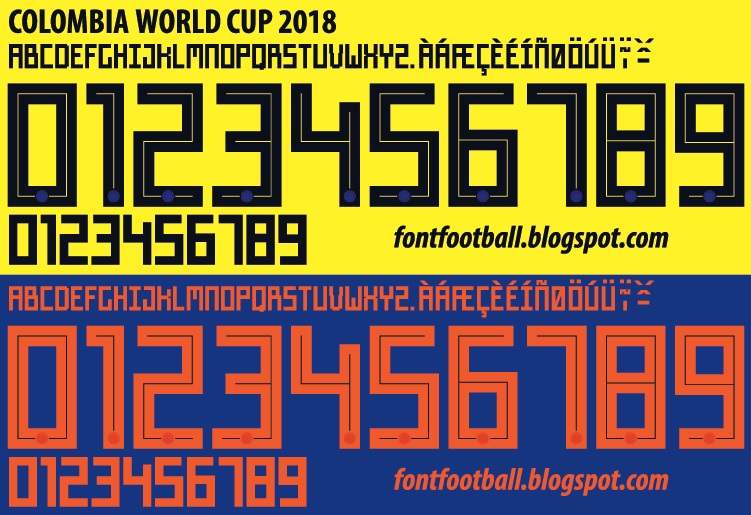 font fff world cup 2018 adidas