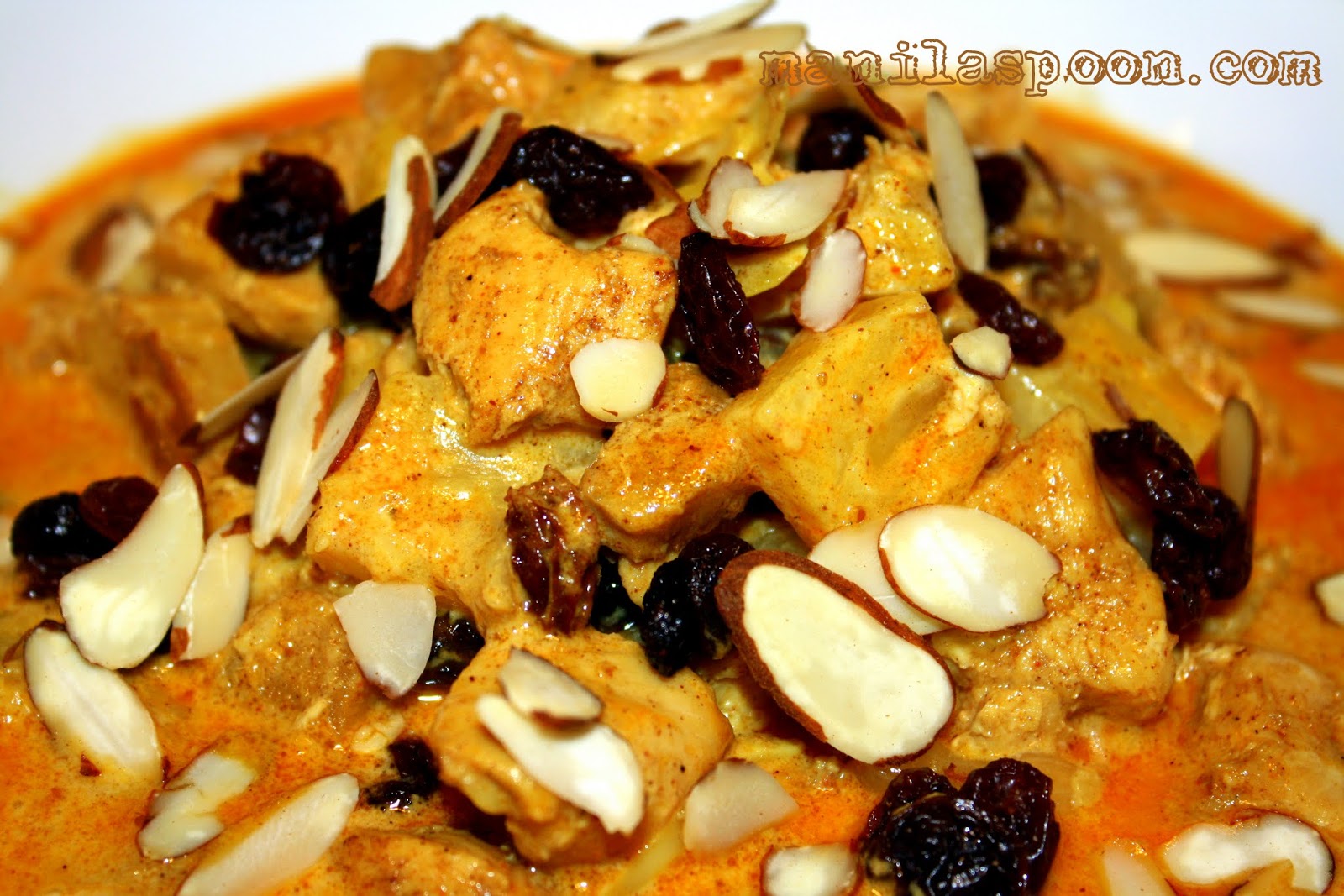 Ginger Cinnamon Cream Chicken Curry Manila Spoon