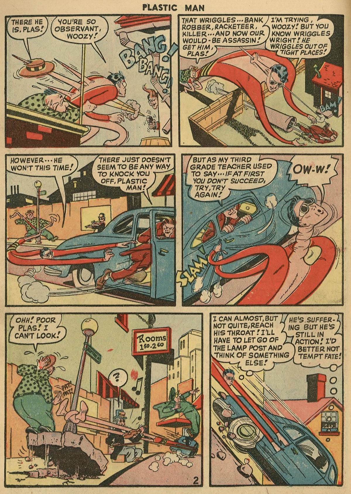 Read online Plastic Man (1943) comic -  Issue #16 - 17