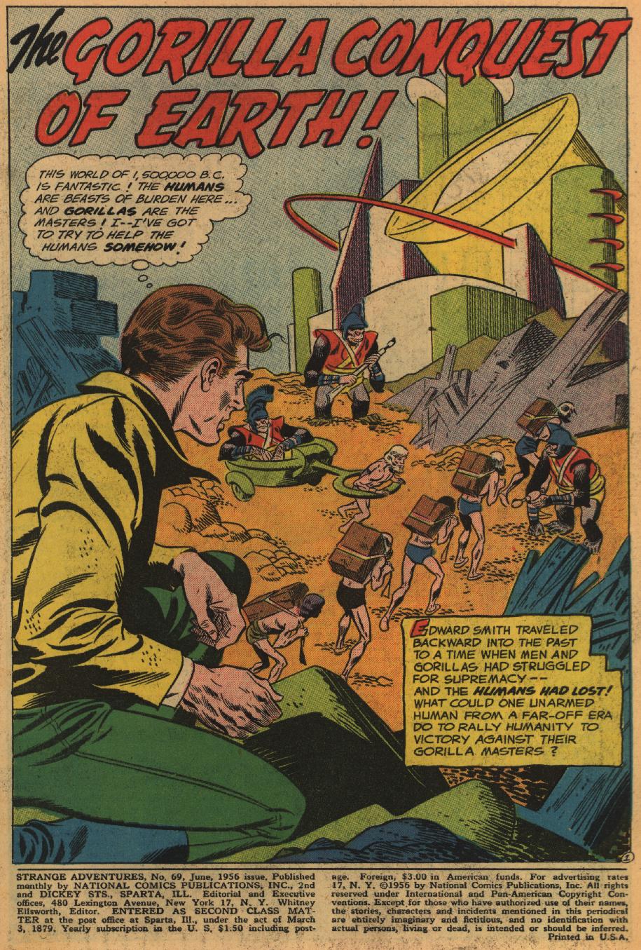 Read online Strange Adventures (1950) comic -  Issue #69 - 3