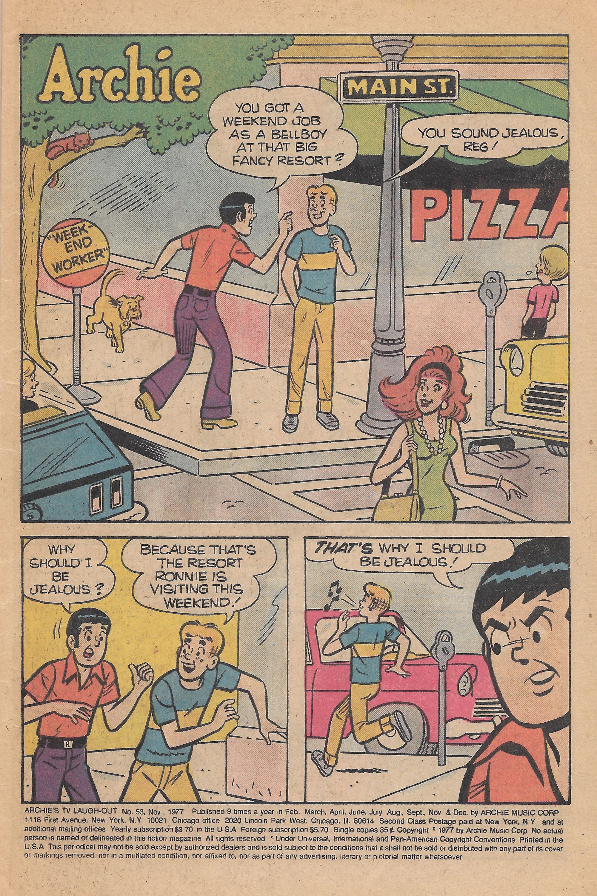 Read online Archie's TV Laugh-Out comic -  Issue #53 - 3
