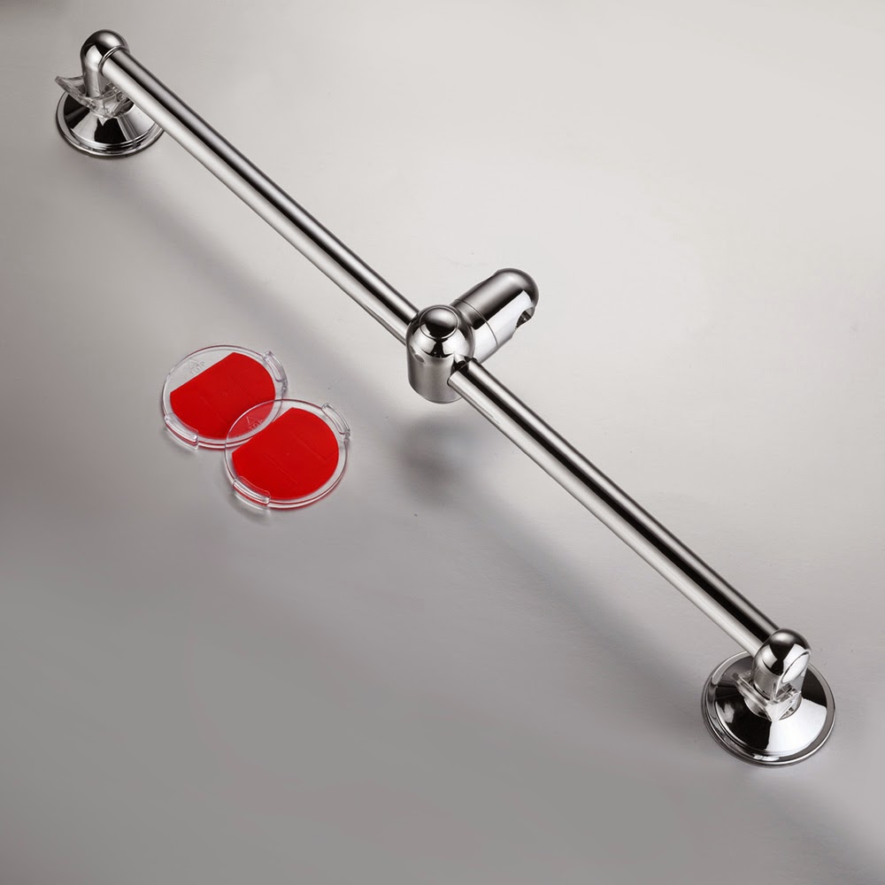 Hanging Off The Wire Stainless Steel Height/Angle Adjustable Shower