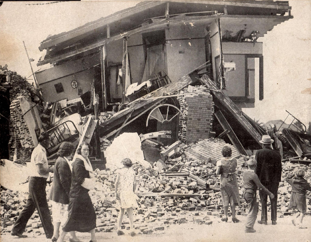 21 Rare Photographs of the 1933 Long Beach Earthquake Vintage Everyday