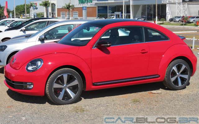 Novo VW Fusca 2014 - vermelho