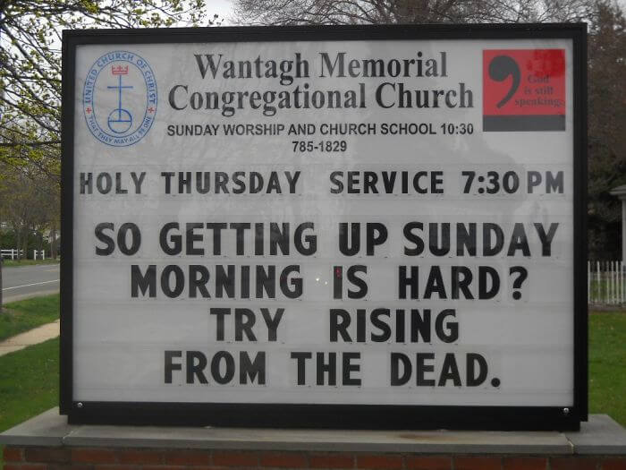 A New York Church Has Gone Viral For Its Brilliant Signs