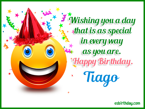 Happy Birthday Tiago