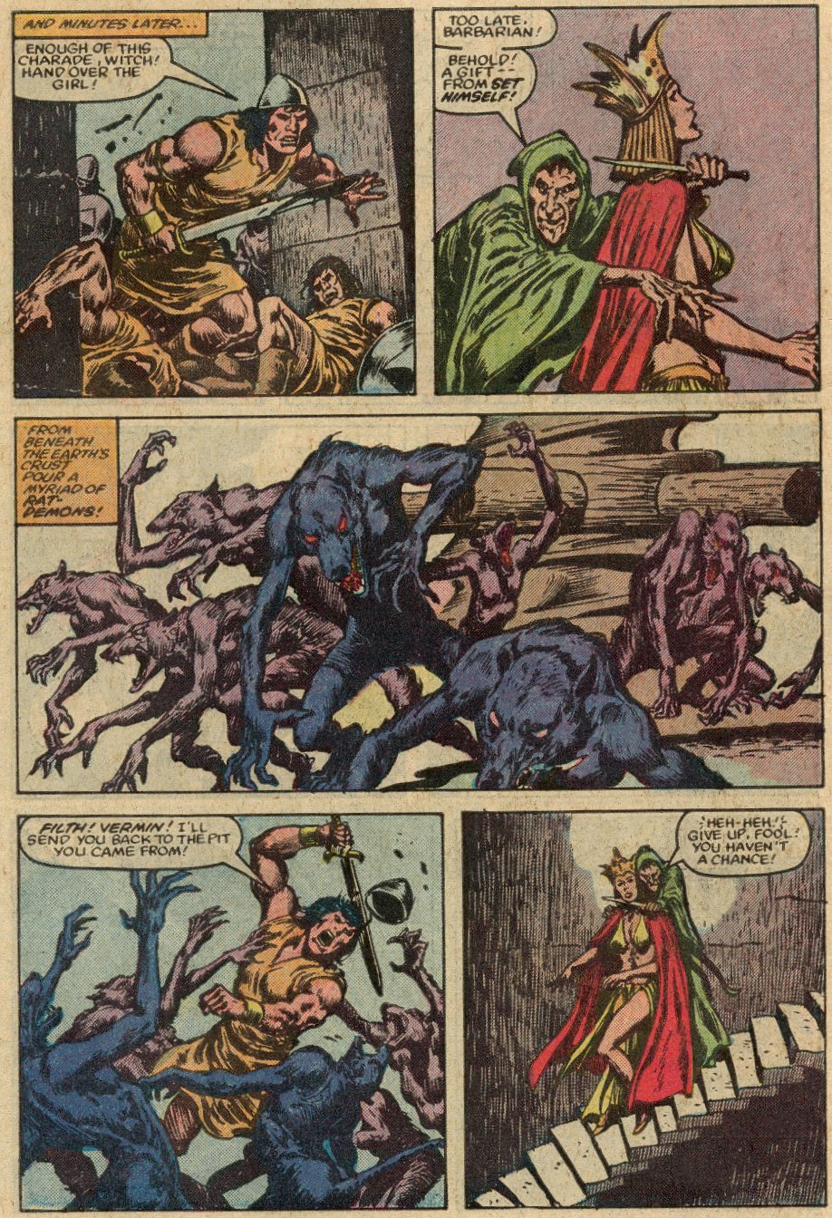 Read online Conan the Barbarian (1970) comic -  Issue #147 - 22