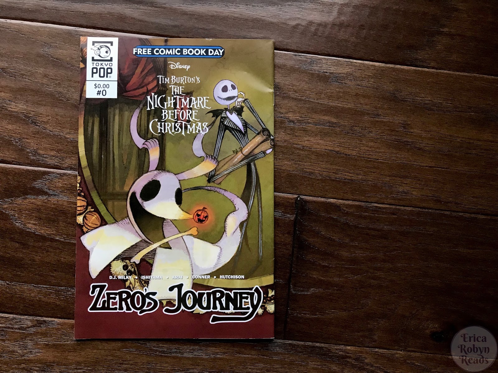 erica robyn reads comic review nightmare before christmas zeros the nightmare before christmas online free