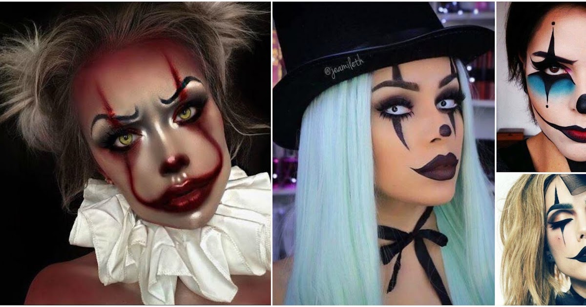 10 Ideas de maquillaje para hallowen inspirado en una payasita sexi ~  Belleza y Peinados
