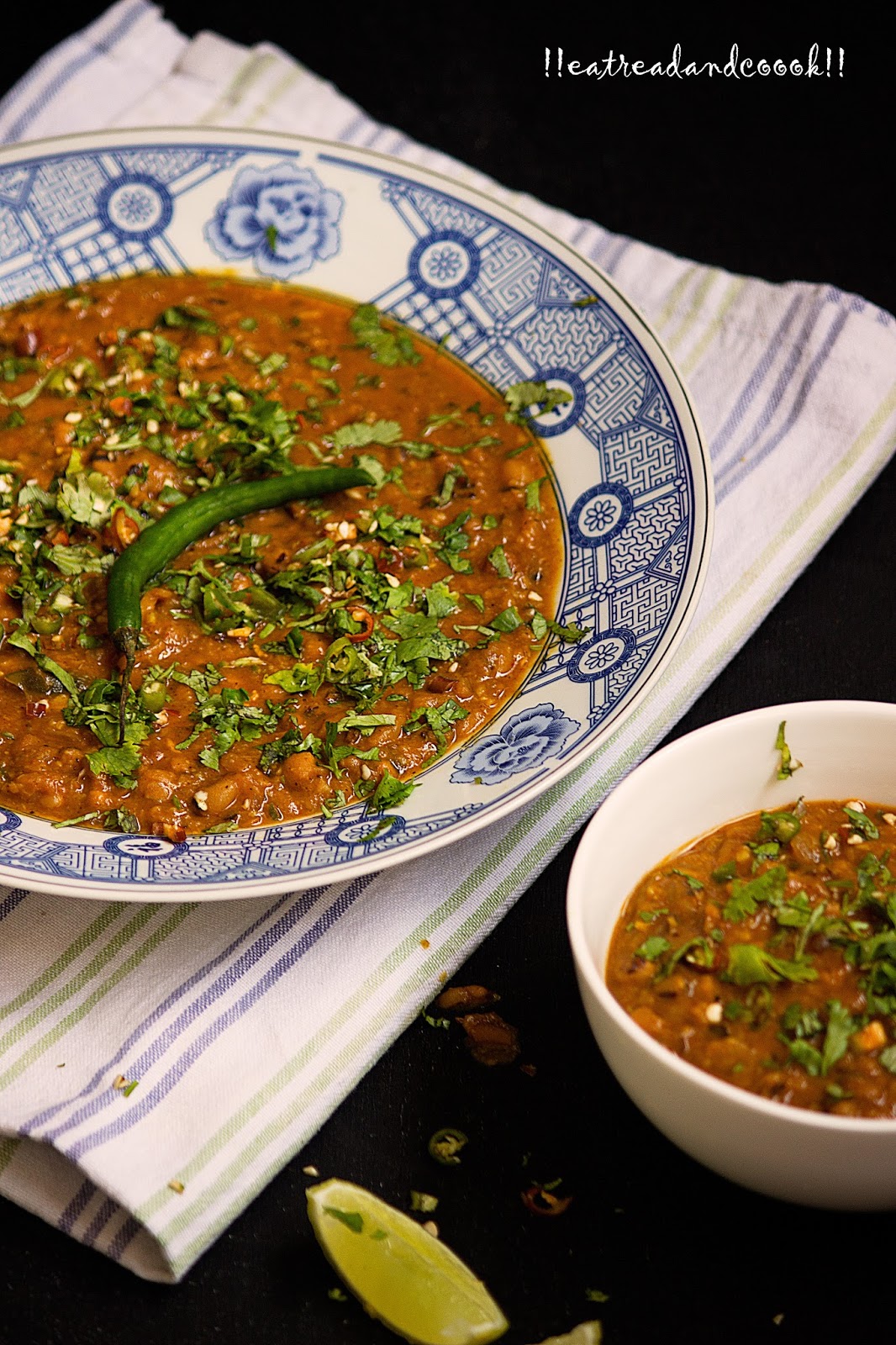 Black Eyed Beans Curry / Lobia Curry