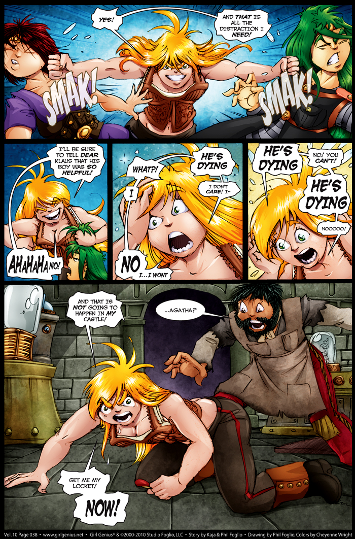 Read online Girl Genius (2002) comic -  Issue #10 - 39