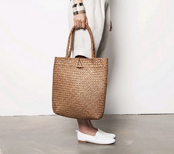Straw tote by FLUTEOFTHEHOUR