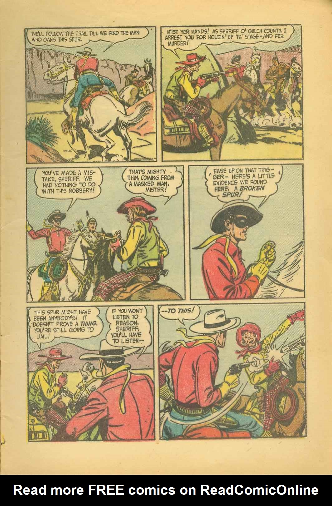 Read online The Lone Ranger (1948) comic -  Issue #29 - 5