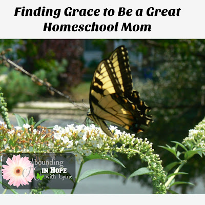 Finding Grace to be a Great Homeschool Mom